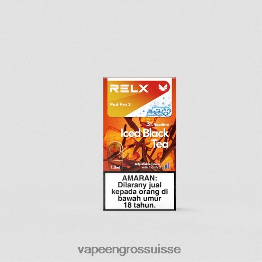 Eliquide En Gros - thé noir glacé 82F242249 RELX Pod Pro 2