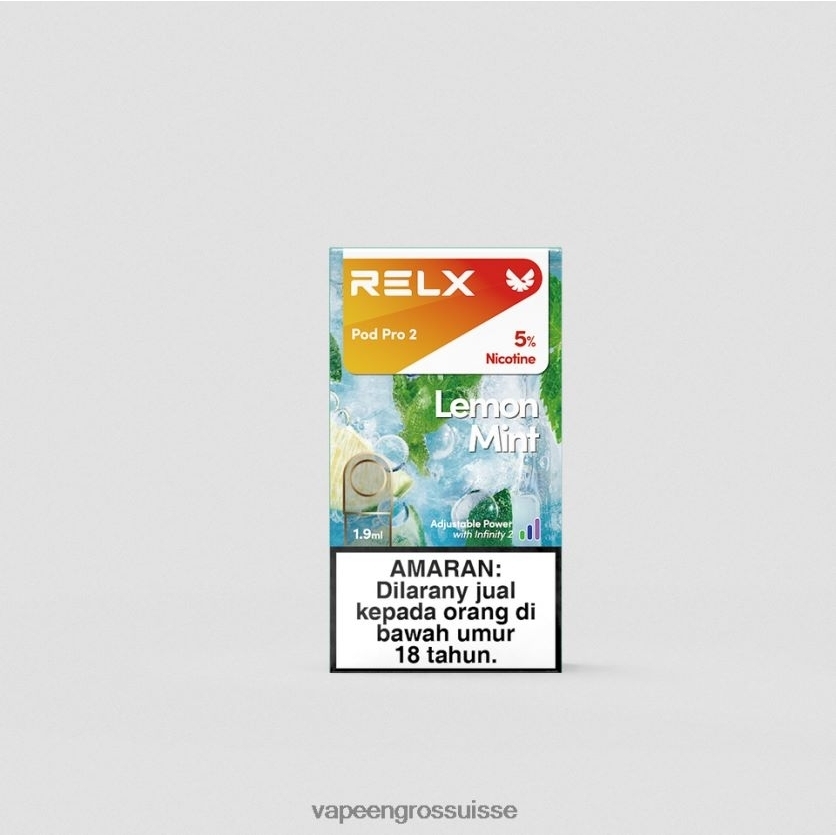 Vape En Gros Suisse - menthe citronnée 82F242254 RELX Pod Pro 2