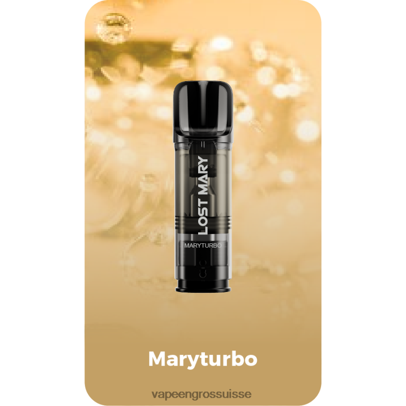 Vapoteuse En Gros - maryturbo 82F242426 LOST MARY Tappo dosettes de remplacement pré-remplies