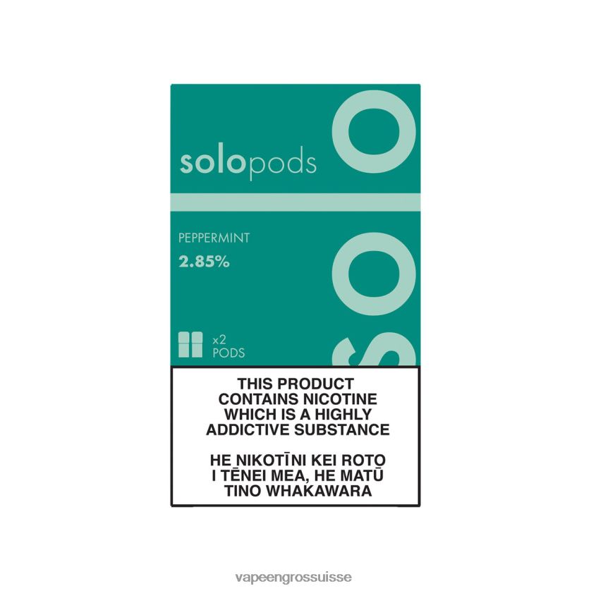 Eliquide En Gros - Solo pack de 2 dosettes de remplacement menthe poivrée 8FJPV463