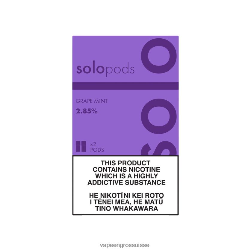 Vaporizer Zurich - Solo pack de 2 dosettes de remplacement menthe raisin 8FJPV454