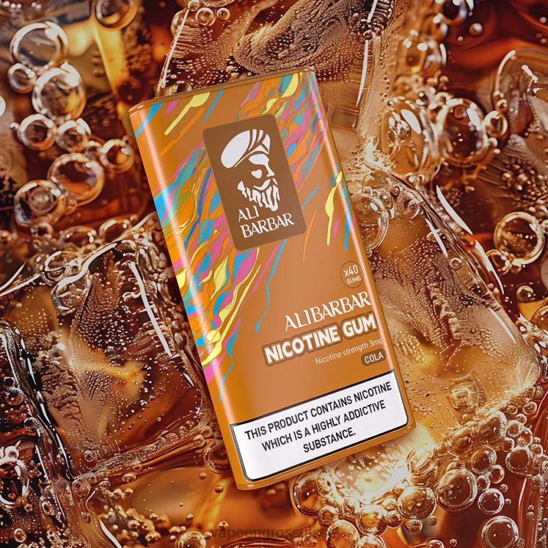 Cigarette Electronique En Gros - Alibarbar gomme à la nicotine pêche V084P84