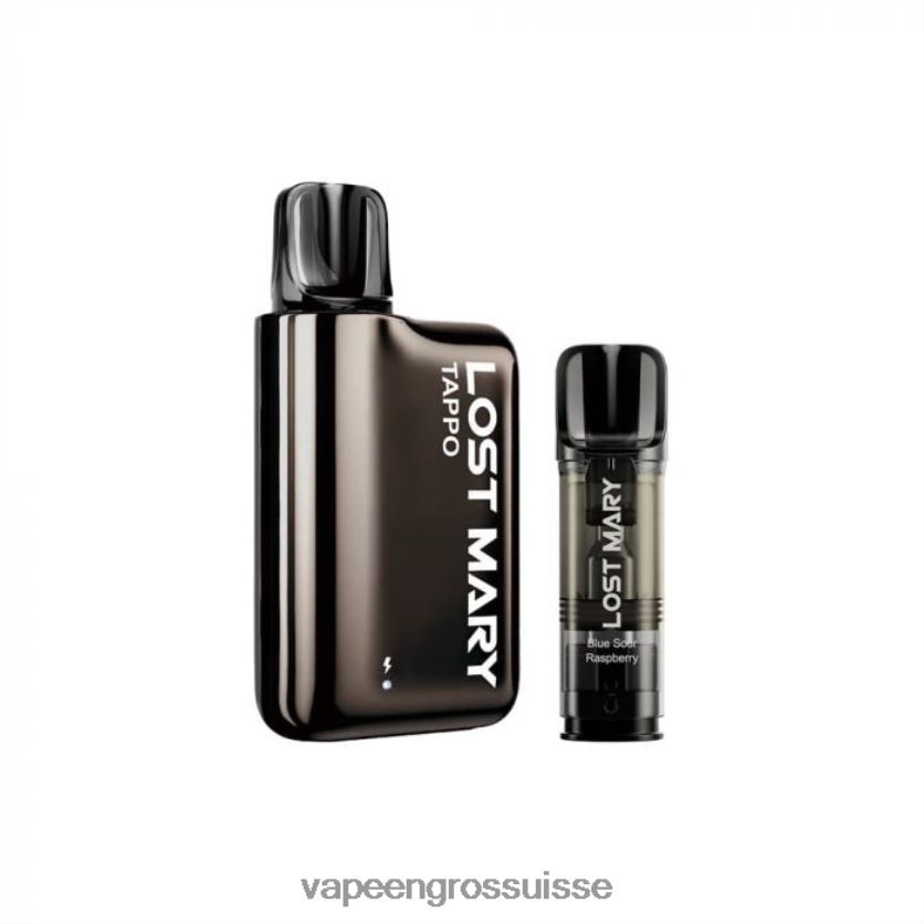 E Liquide Suisse - bronze foncé x myrtille framboise aigre 82F242435 LOST MARY Tappo kit de vape à dosettes
