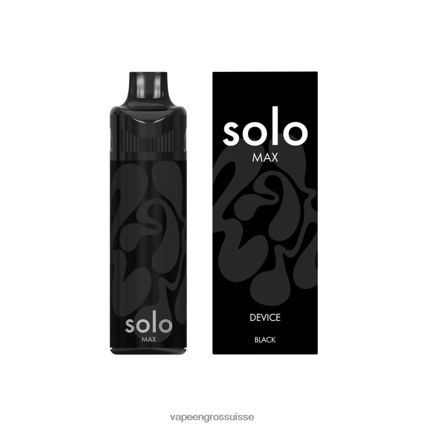 Vape Genève - Solo MAX appareil à dosettes noir 8FJPV472