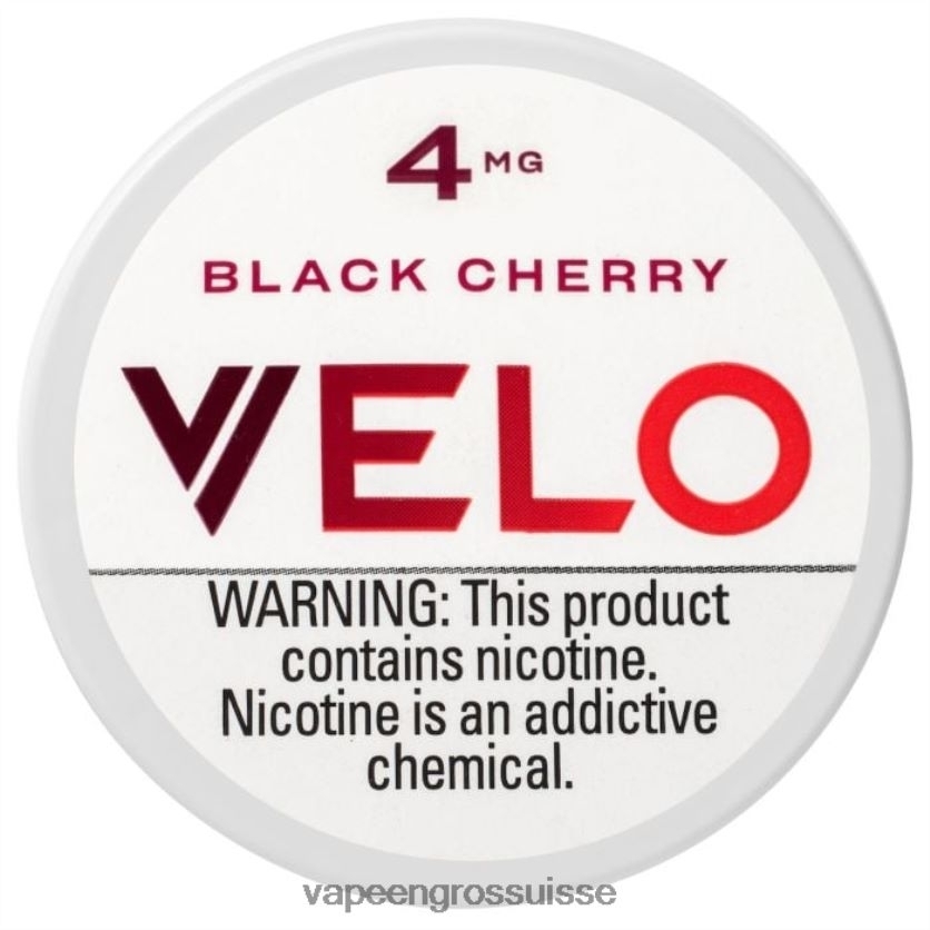 Cigarette Electronique En Gros - cerise noire 82F24237 VELO sachet de nicotine 4mg