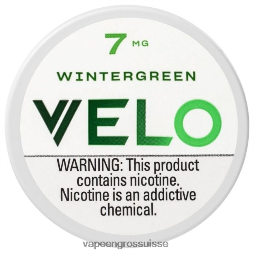 Cigarette Électronique Genève - gaulthérie 82F24247 VELO sachet de nicotine 7mg