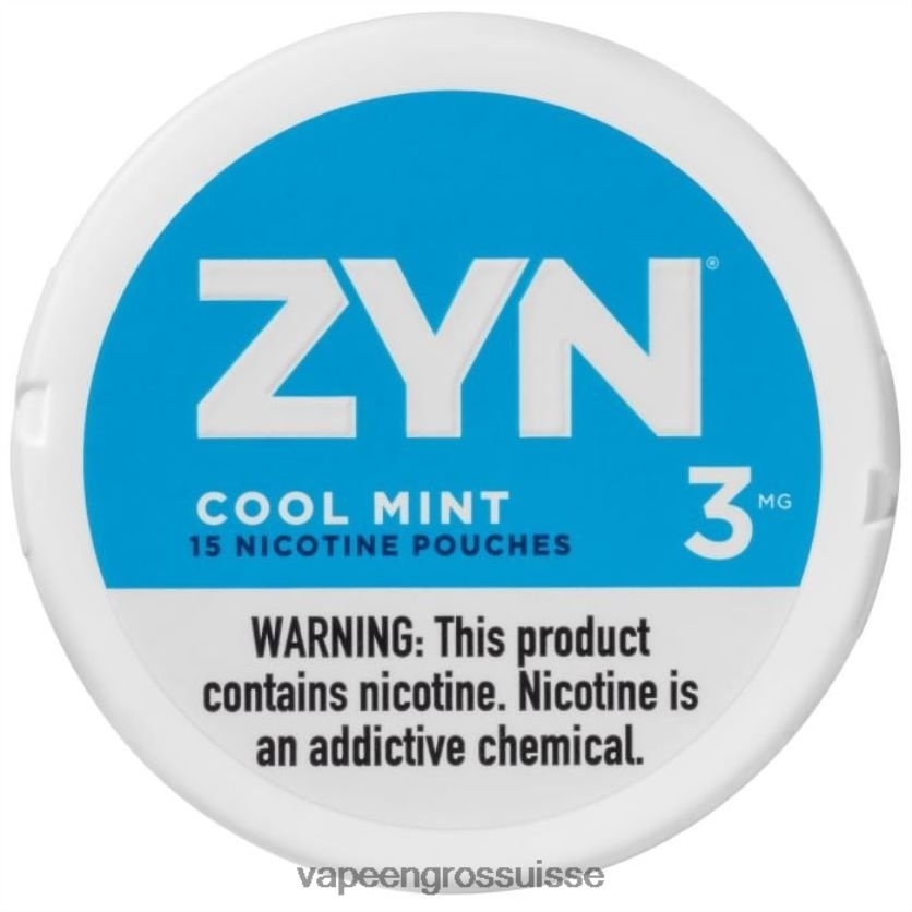 Cigarette Electronique En Gros - menthe fraîche 82F24226 ZYN sachet de nicotine 3mg