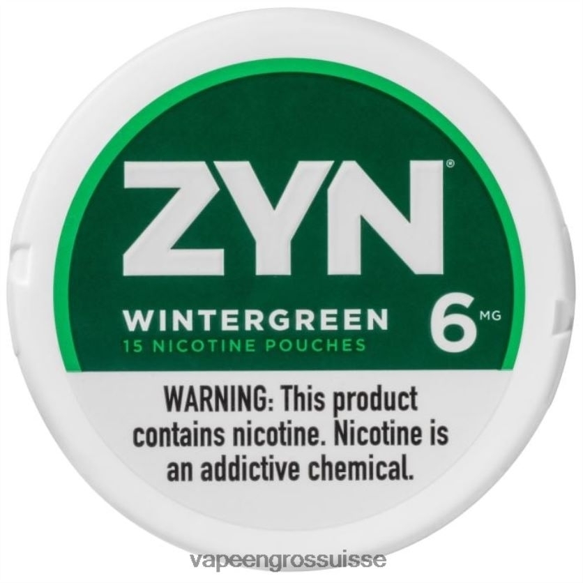 Cigarette Électronique Genève - gaulthérie 82F24214 ZYN sachet de nicotine 6mg