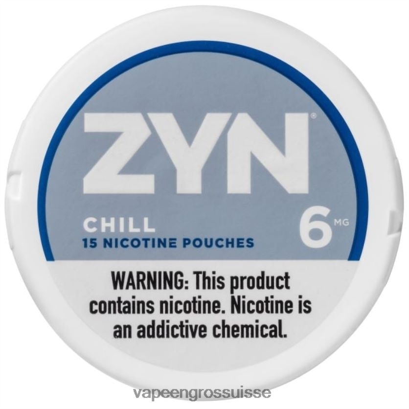 Vape Suisse Pas Cher - froideur 82F24221 ZYN sachet de nicotine 6mg