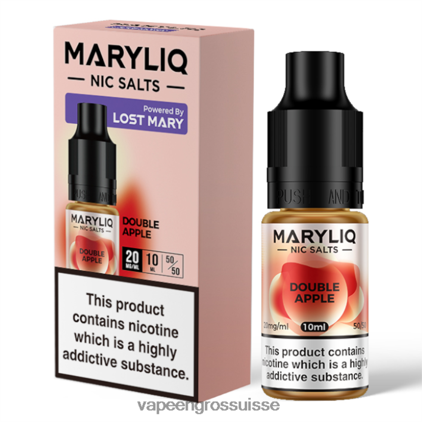 E Liquide Suisse - double pomme 82F242446 LOST MARY MARYLIQ sels de nicotine - 10 ml - 20 mg