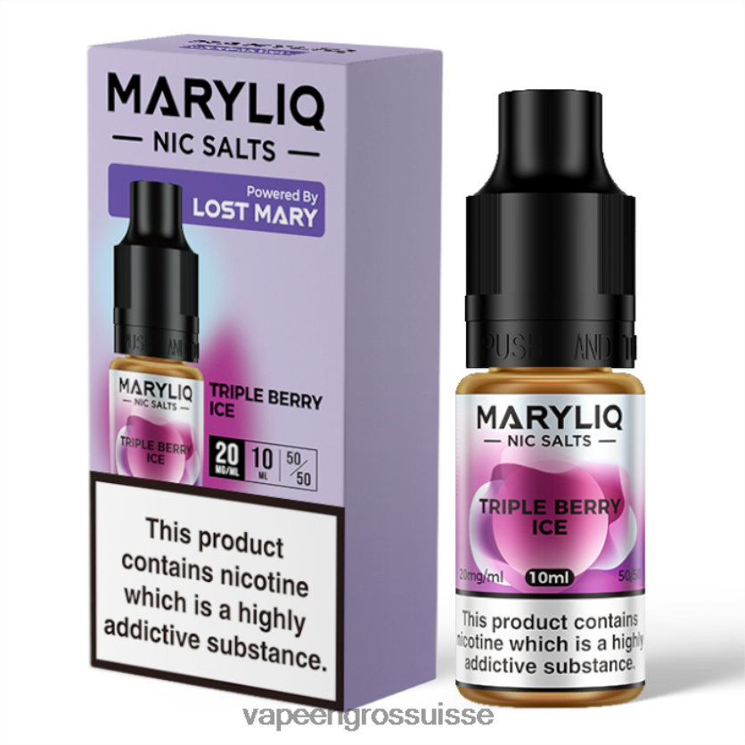 Eliquide En Gros - glace aux trois baies 82F242458 LOST MARY MARYLIQ sels de nicotine - 10 ml - 20 mg