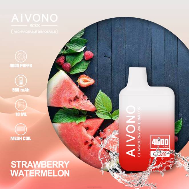 Cigarette Electronique En Gros - Aivono AIM BOXX 4000 pastèque fraise 446J214