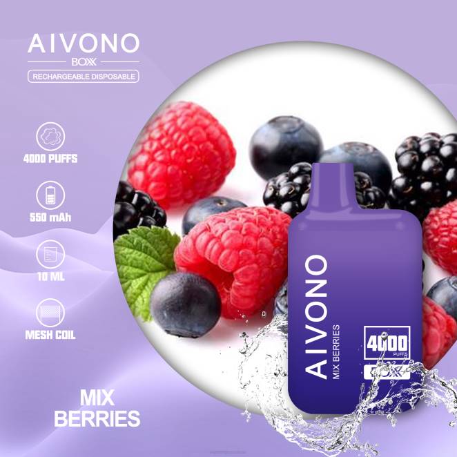 Vape En Gros - Aivono AIM BOXX 4000 mélanger les baies 446J215