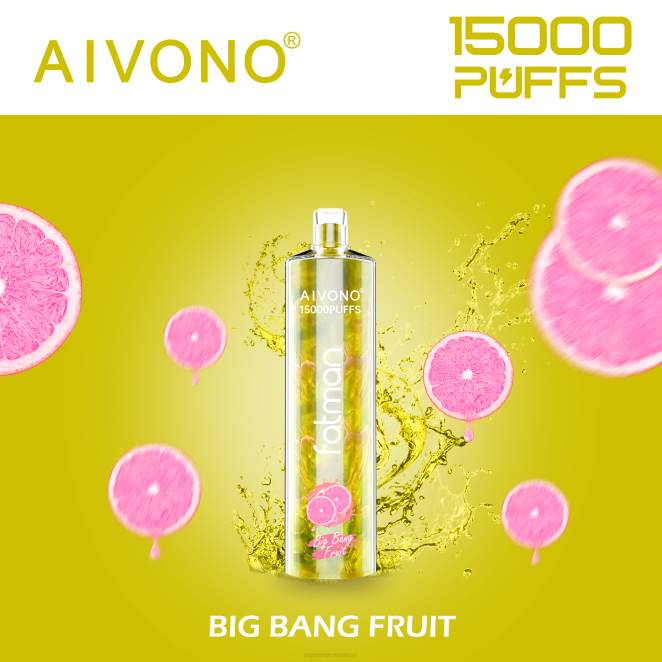 Vape Genève - Aivono FATMAN 15000 fruit du big bang 446J16