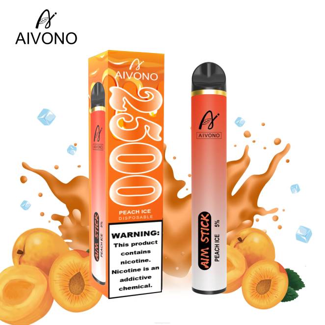 Cigarette Electronique En Gros - Aivono AIM STICK 2500 glace à la pêche 446J144
