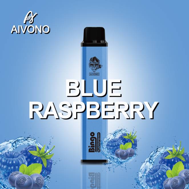 Cigarette Électronique Genève - Aivono AIM BINGO 4000 framboise bleue 446J143