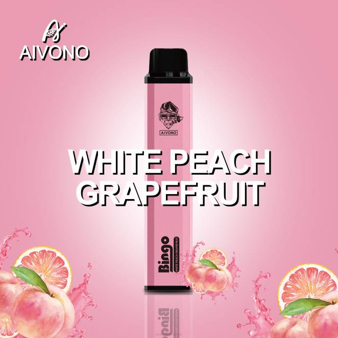 Vapoteuse En Gros - Aivono AIM BINGO 4000 pamplemousse pêche blanche 446J134