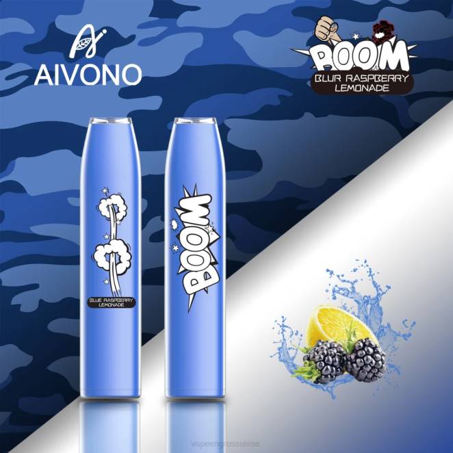 Vape En Gros - Aivono AIM BOOM 600 limonade à la framboise bleue 446J355