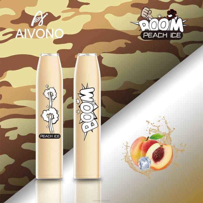 Vaporizer Zurich - Aivono AIM BOOM 600 glace à la pêche 446J362