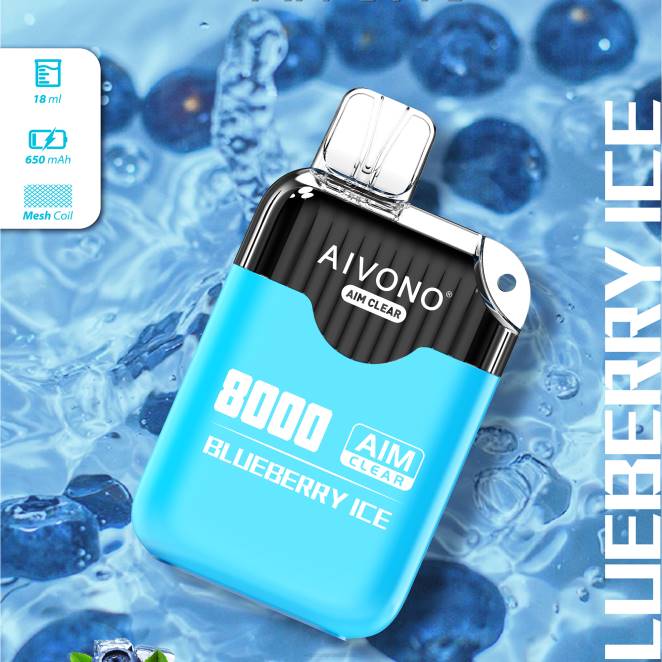 Vape Suisse Pas Cher - Aivono AIM CLEAR 8000 glace aux myrtilles 446J206
