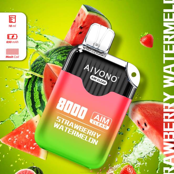Vaporizer Zurich - Aivono AIM CLEAR 8000 pastèque fraise 446J208