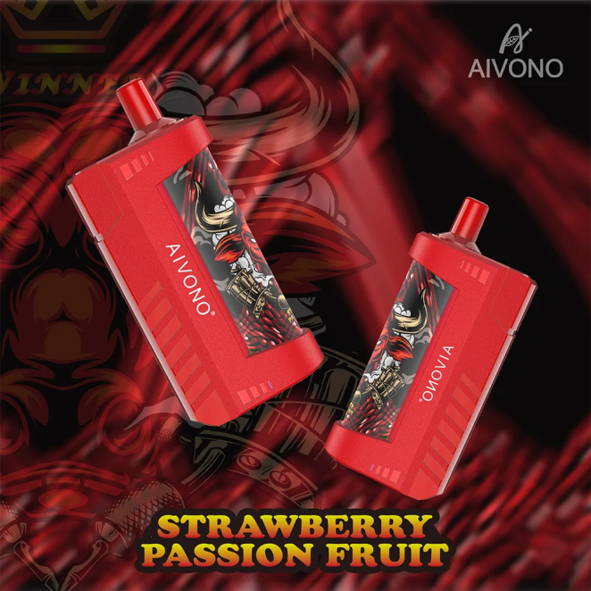 Cigarette Electronique En Gros - Aivono AIM WINNER 5000 fruit de la passion fraise 446J130