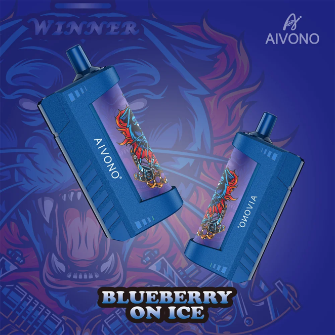 Vapotage Suisse - Aivono AIM WINNER 5000 myrtille sur glace 446J123