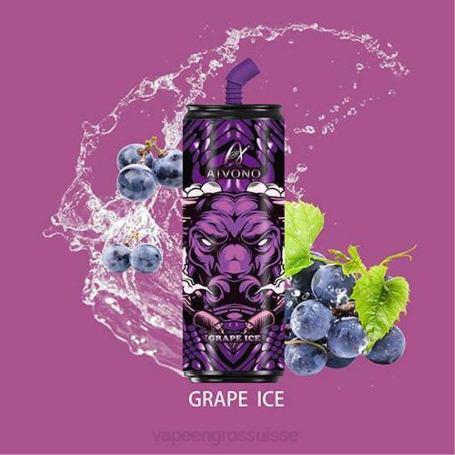 Magasin Vape Genève - Aivono AIM WINNER 6000 bouteilles de Coca Cola glace aux raisins 446J121