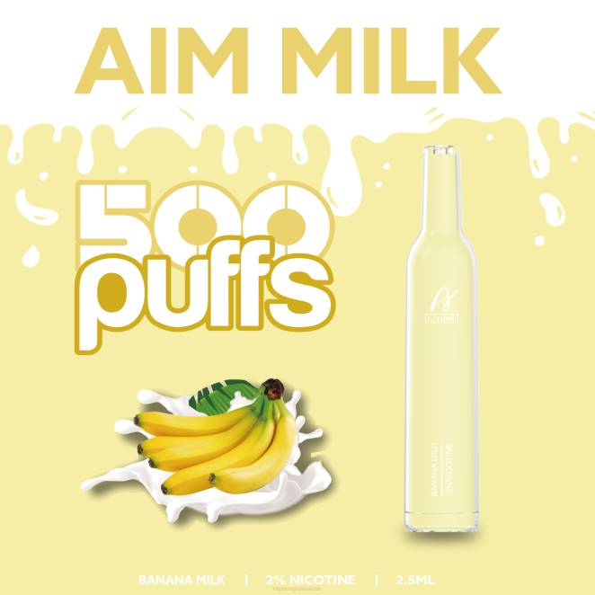 Magasin Vape Genève - Aivono AIM MILK 500 lait de banane 446J275