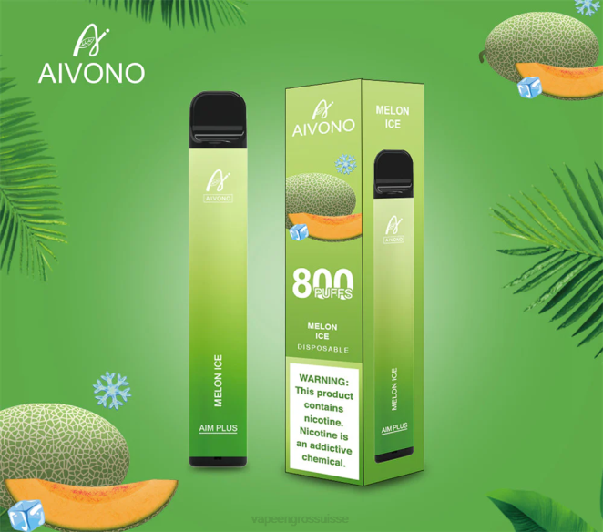 Vape En Gros - Aivono AIM PLUS 800 glace au melon 446J187