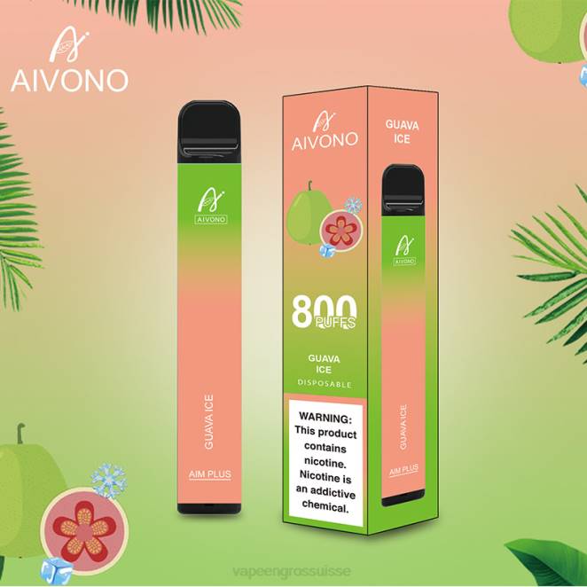 Vaporizer Zurich - Aivono AIM PLUS 800 glace à la goyave 446J180