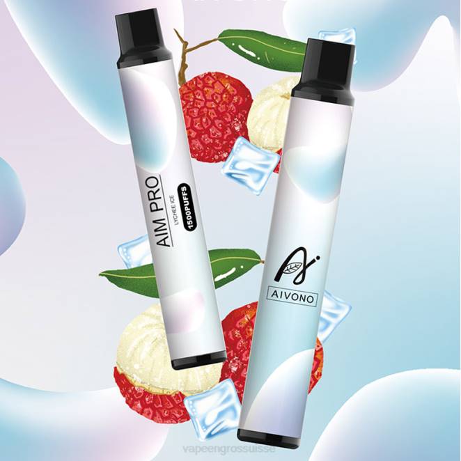 E Liquide Suisse - Aivono AIM PRO 1500 glace au litchi 446J160