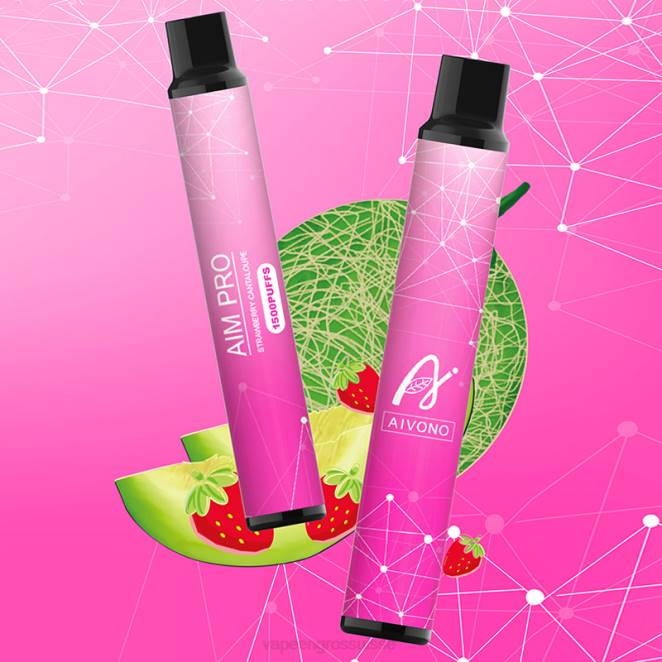 Eliquide En Gros - Aivono AIM PRO 1500 cantaloup aux fraises 446J161