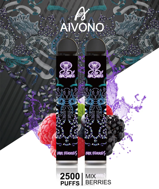 Cigarette Electronique En Gros - Aivono AIM SNAKE 2500 mélanger les baies 446J312