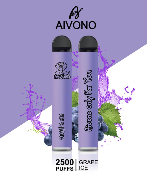 Vaporizer Zurich - Aivono AIM SNAKE 2500 glace aux raisins 446J306