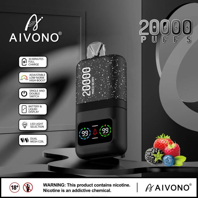 Vapoteuse En Gros - Aivono AIM magic 20000 baies mélangées 446J78