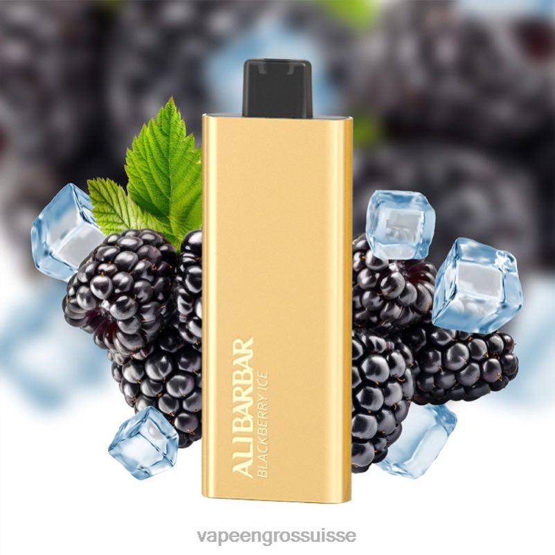 Cigarette Electronique En Gros - Alibarbar Pandora 7000 vapes jetables glace aux mûres V084P68