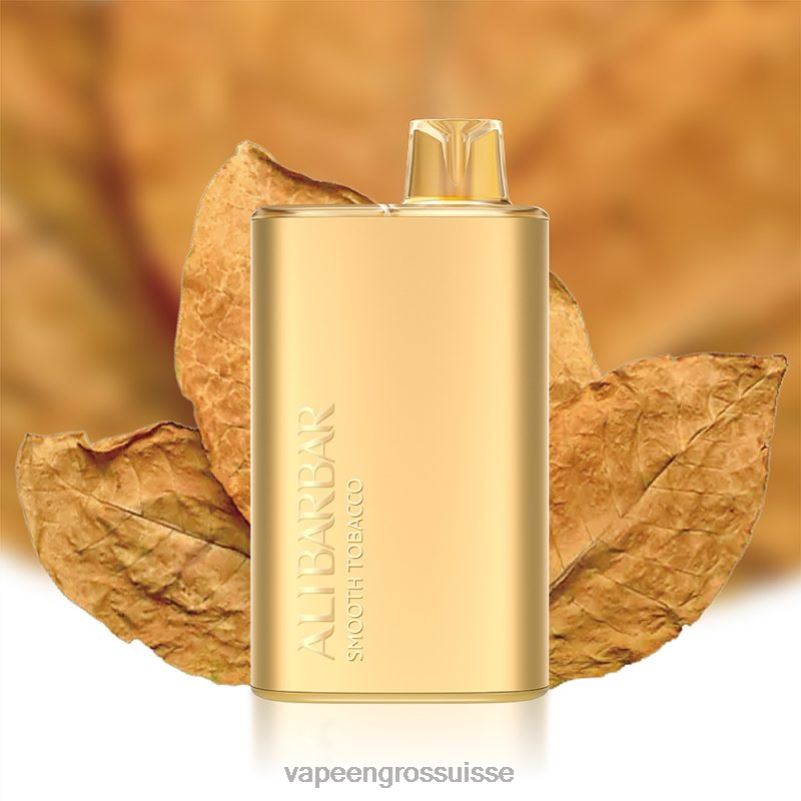 Magasin Vape Genève - Alibarbar Rich 8000 vapes jetables tabac lisse V084P9