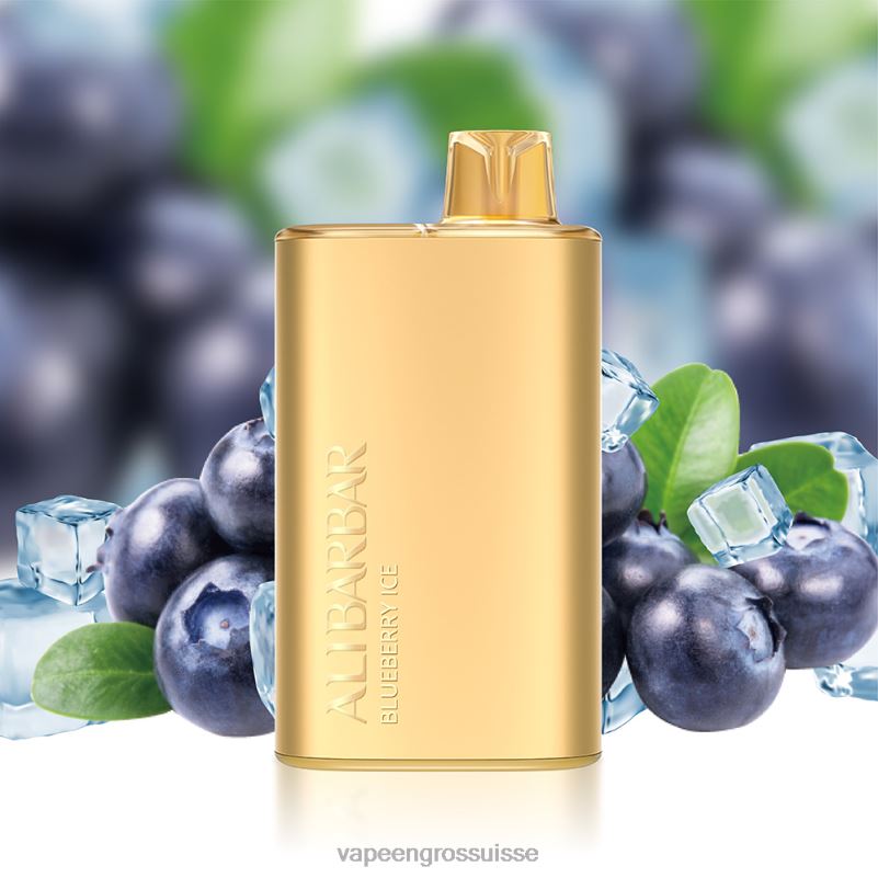 Vape Suisse Pas Cher - Alibarbar Rich 8000 vapes jetables glace aux mûres V084P10