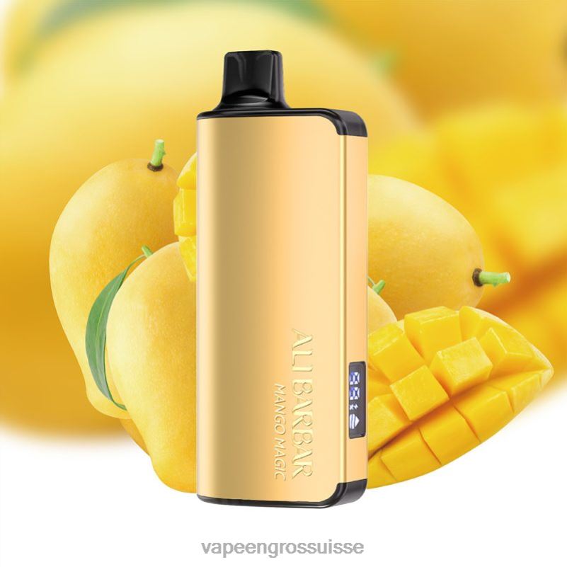 Vape Atomiseur - Alibarbar Ingot 20000 vapes jetables magie de la mangue V084P48
