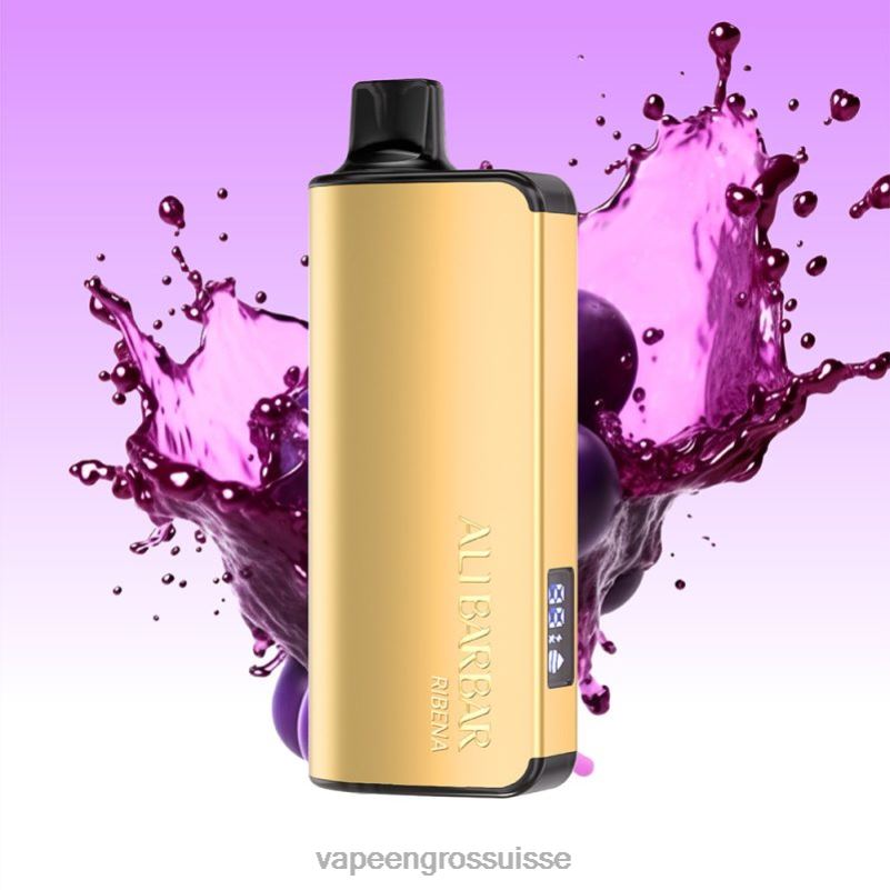Vape Suisse Pas Cher - Alibarbar Ingot 20000 vapes jetables Ribéna V084P42