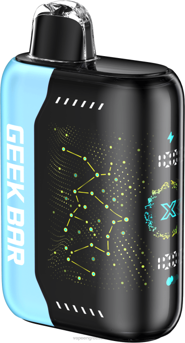 Cigarette Électronique Genève - glace bleue GEEK BAR pouls x 8LR613