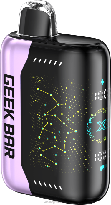 Vape Genève - framboise pêche citron vert GEEK BAR pouls x 8LR61