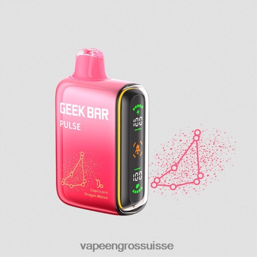 Cigarette Electronique En Gros - melon-dragon 82F24270 GEEK BAR Pulse édition zodiaque 7500 bouffées/15000 bouffées