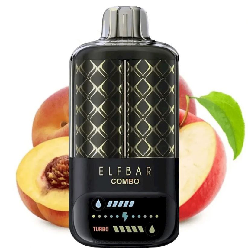 Cigarette Electronique En Gros - pomme et pêche juteuse Elf Bar Combo 25000 L6J2J64