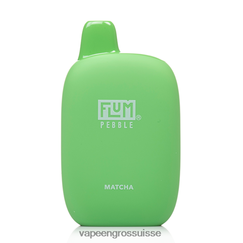 Cigarette Électronique Genève - FLUM PEBBLES 6000 bouffées matcha 0JD84233