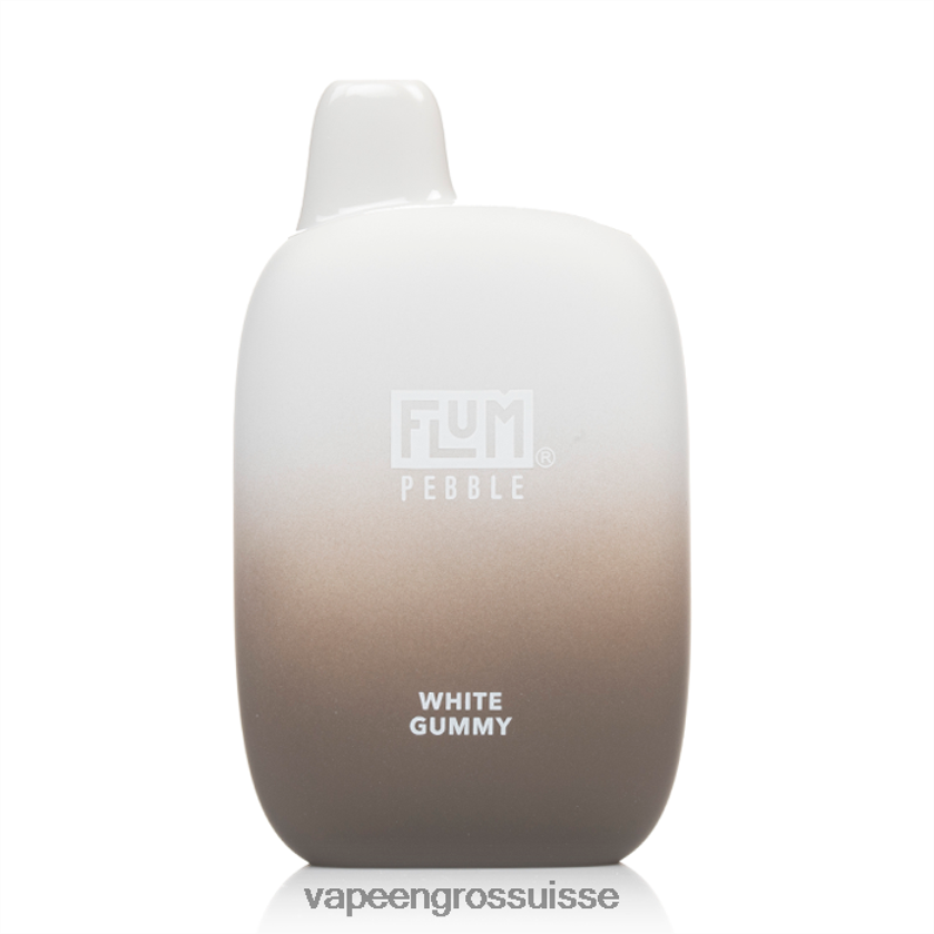 Magasin Vape Genève - FLUM PEBBLES 6000 bouffées gomme blanche 0JD84254