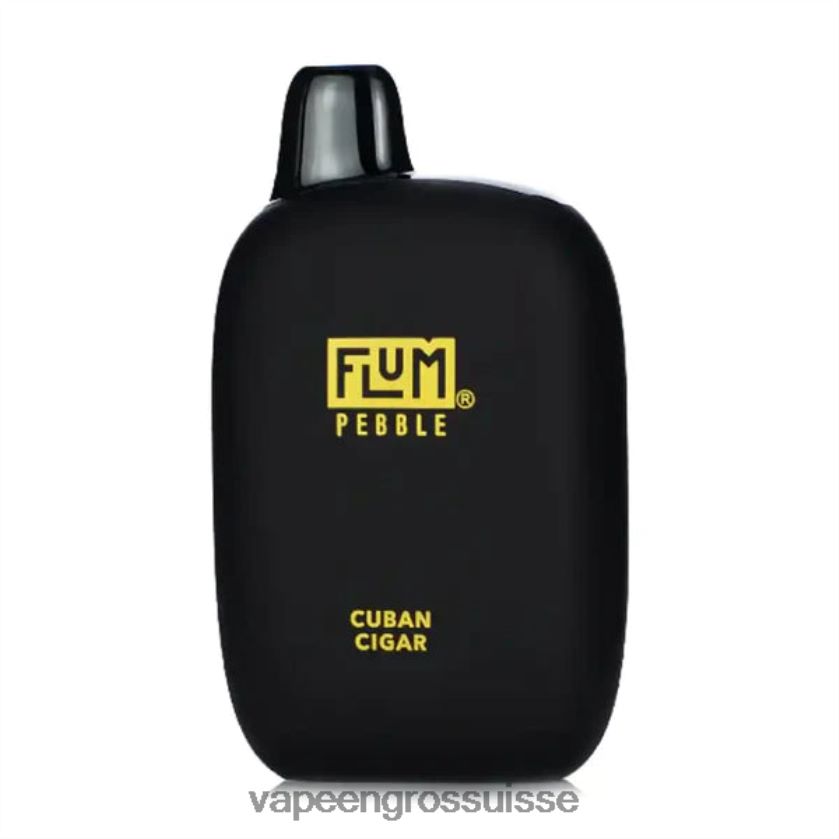 Stylo Vape Jetable - FLUM PEBBLES 6000 bouffées cigare cubain 0JD84228