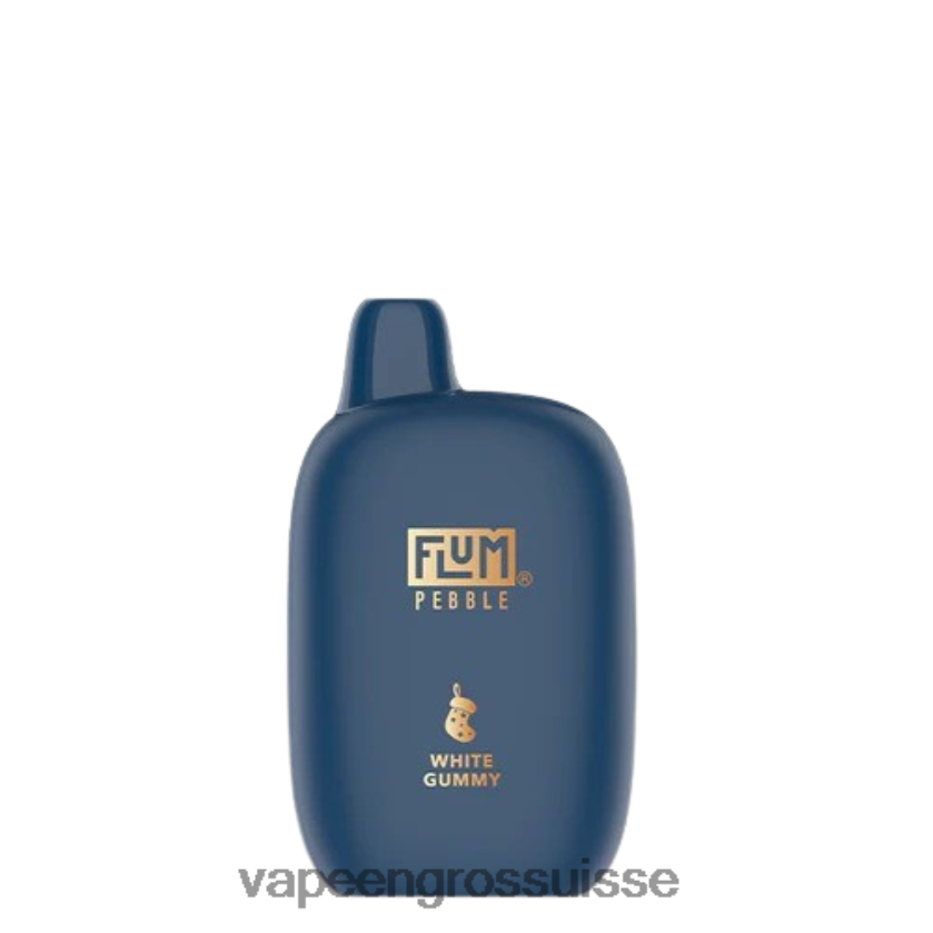 Stylo Vape Jetable - FLUM PEBBLES 6000 bouffées (édition de Noël) gomme blanche 0JD84213