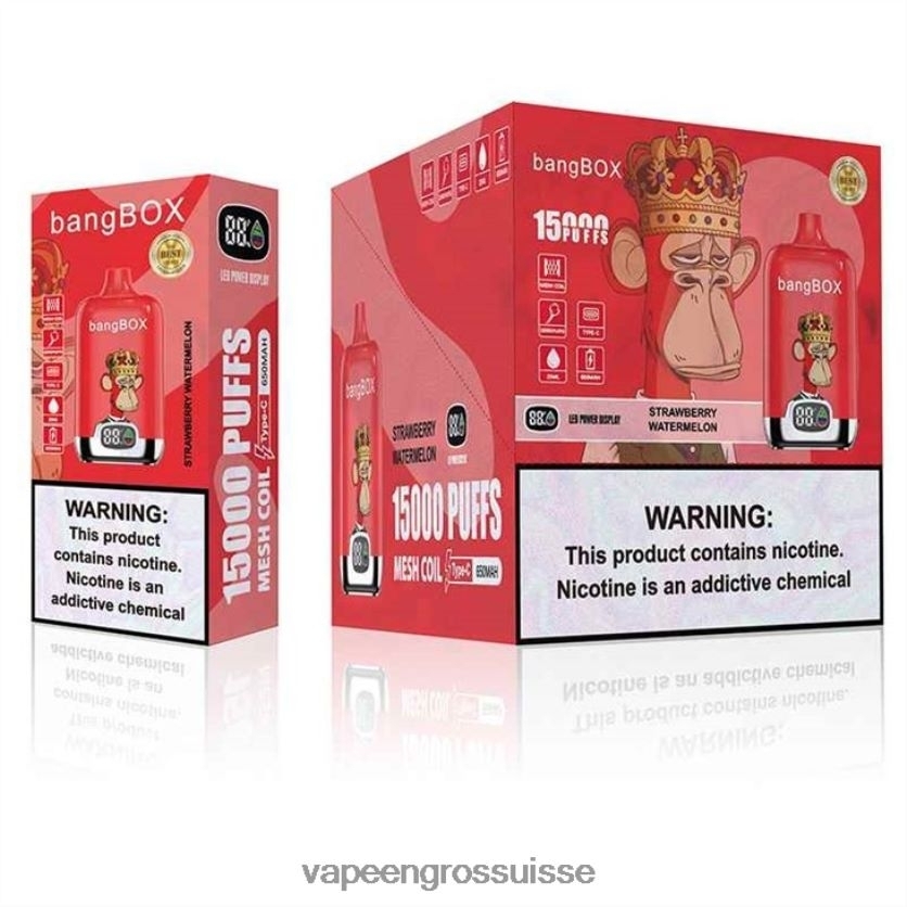 Cigarette Electronique En Gros - pastèque fraise 82F242136 Bang Box 15000